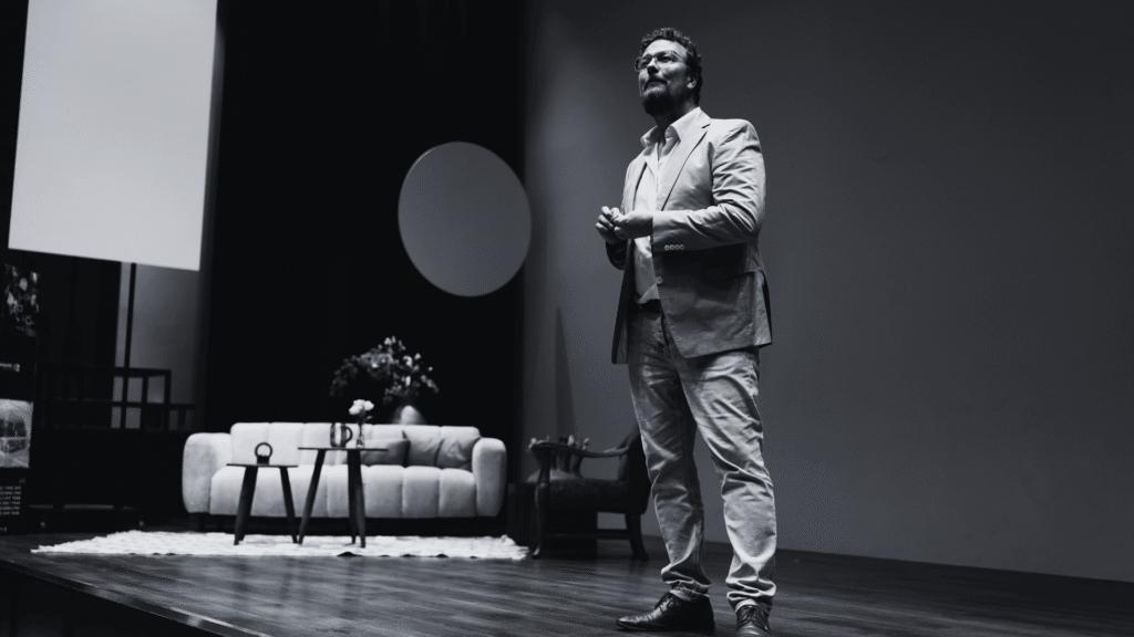 Ritsaert Krauss on stage